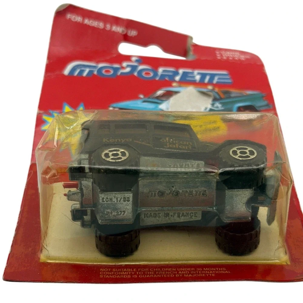 Majorette Toyota‎ Land Cruiser 4x4 1:64 Black Good Kenya African Safari 277